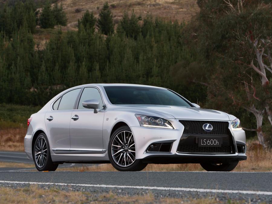 Lexus LS600h F-Sport (AU) '2013